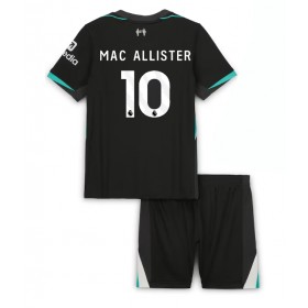 Liverpool Alexis Mac Allister #10 Borte skjorte til barn 2024-25 Kortermet (+ korte bukser)